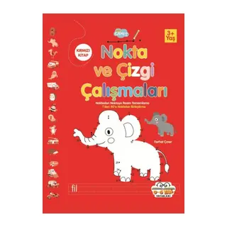 Nokta ve Çizgi Çalışmaları Kırmızı