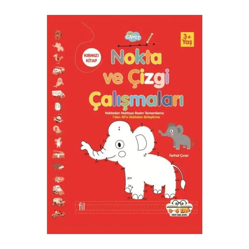 Nokta ve Çizgi Çalışmaları Kırmızı