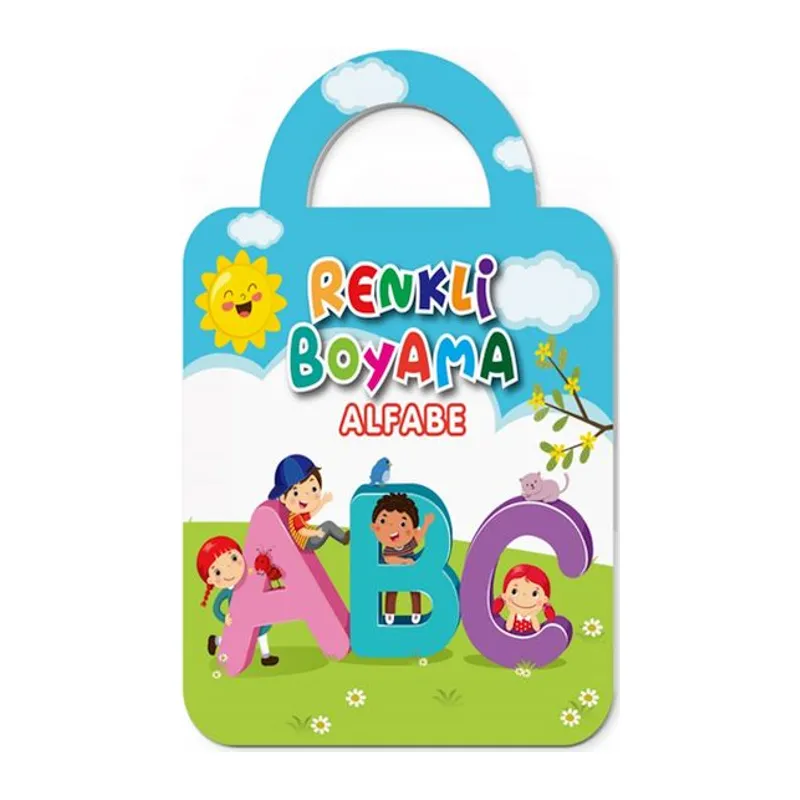 Renkli Boyama-Alfabe
