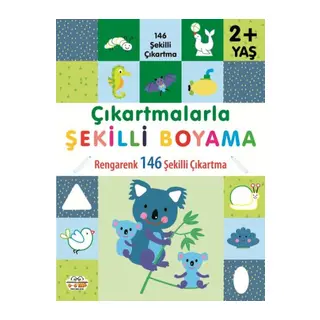 Çıkartmalarla Şekilli Boyama 2 Yaş Üstü