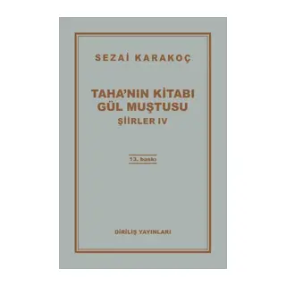 Şiirler 4 - Tahanın Kitabı Muştusu