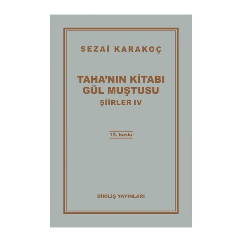Şiirler 4 - Tahanın Kitabı Muştusu