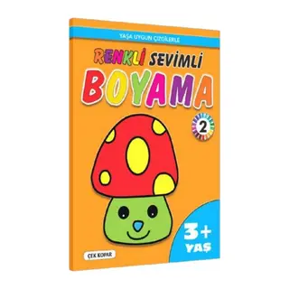 Renkli Sevimli Boyama -2 (3+Yaş)