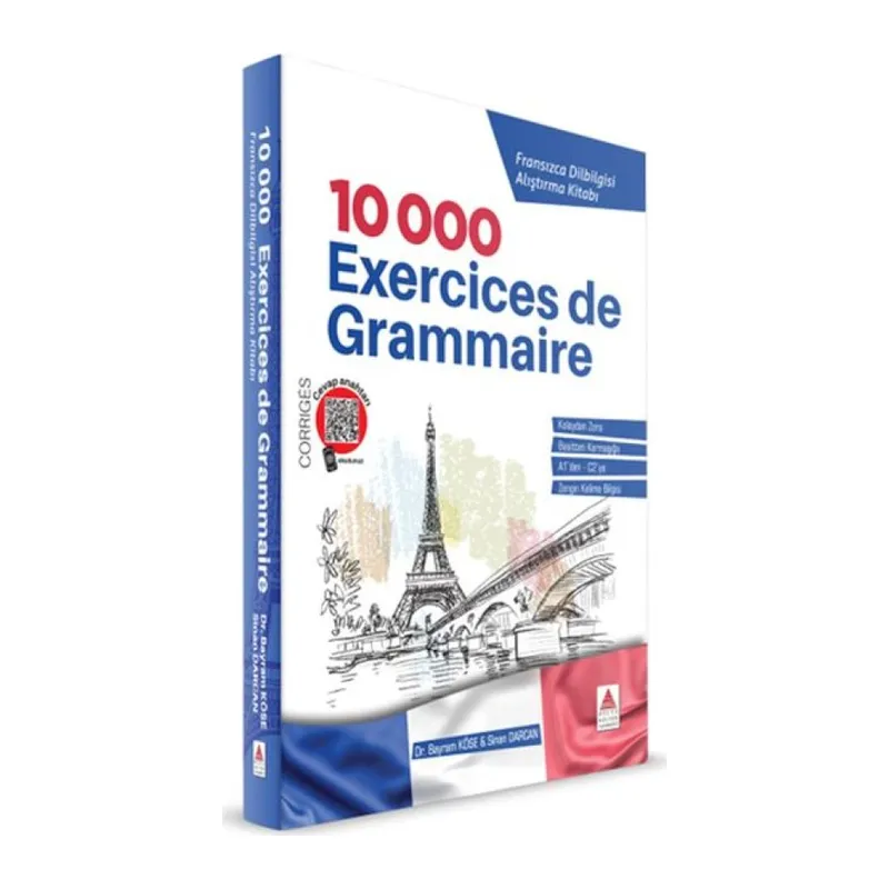 10 000 Exercices de Grammaire Fransızca Dilbiisi Alıştırma Kitabı