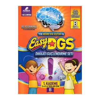 EASY Dikkati Güçlendirme Seti 3-6 yaş B çığı