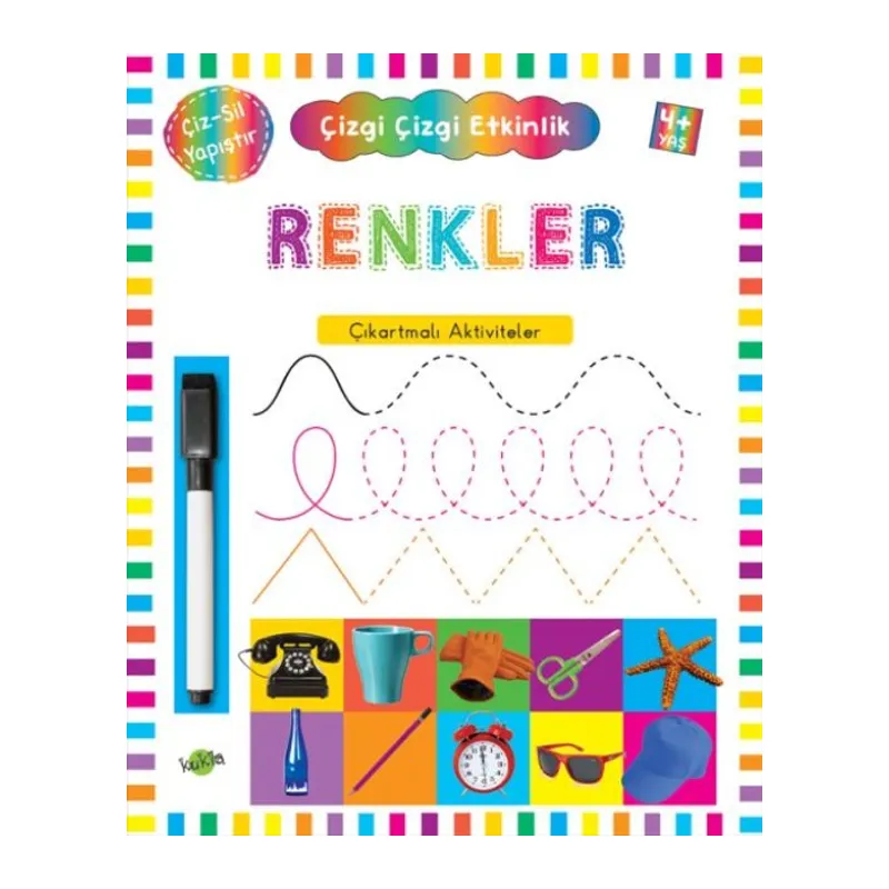 Çizgi Çizgi Etkinlik - Renkler (4+ Yaş)