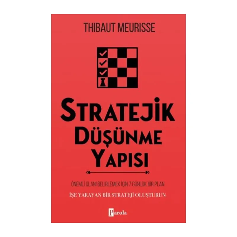 Stratejik Düşünme Yapısı
