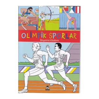 Olimpik Sporlar Boyama Kitabım