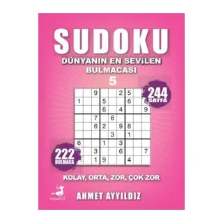 Sudoku Dünyanın En Bulmacası 5