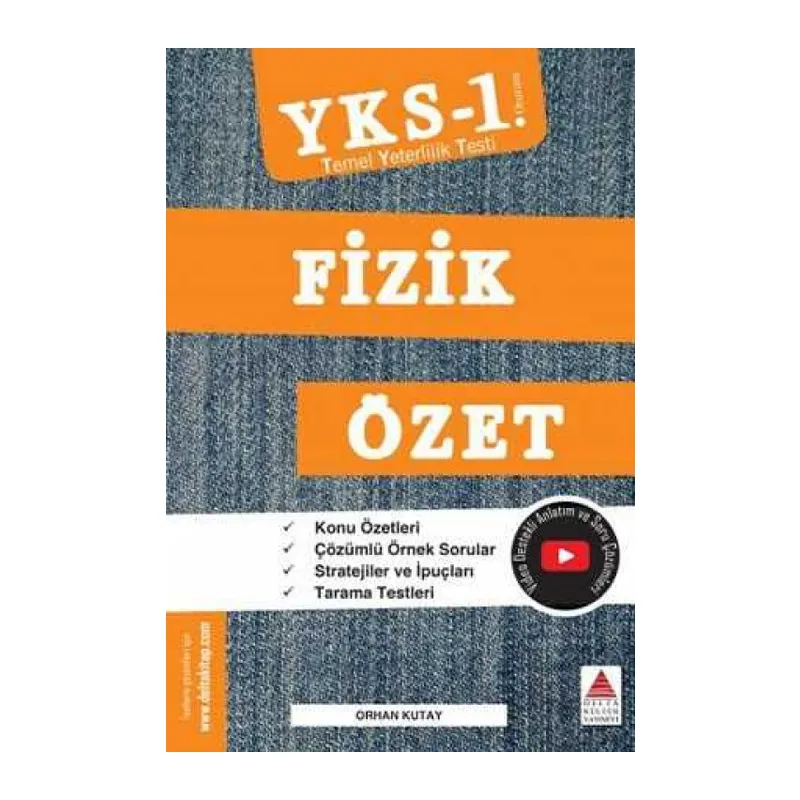 Delta Kültür YKS 1. Oturum Fizik Özet (TYT)