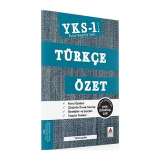 Delta Kültür YKS 1. Oturum Türkçe Özet (TYT)