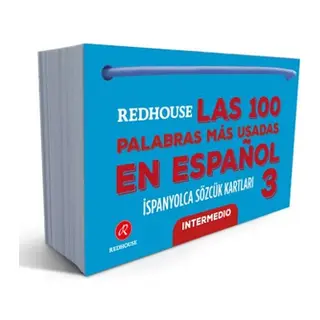 Redhouse Las 100 bras Mas Usadas En Espanol - İspanyolca Sözcük Kartları 3