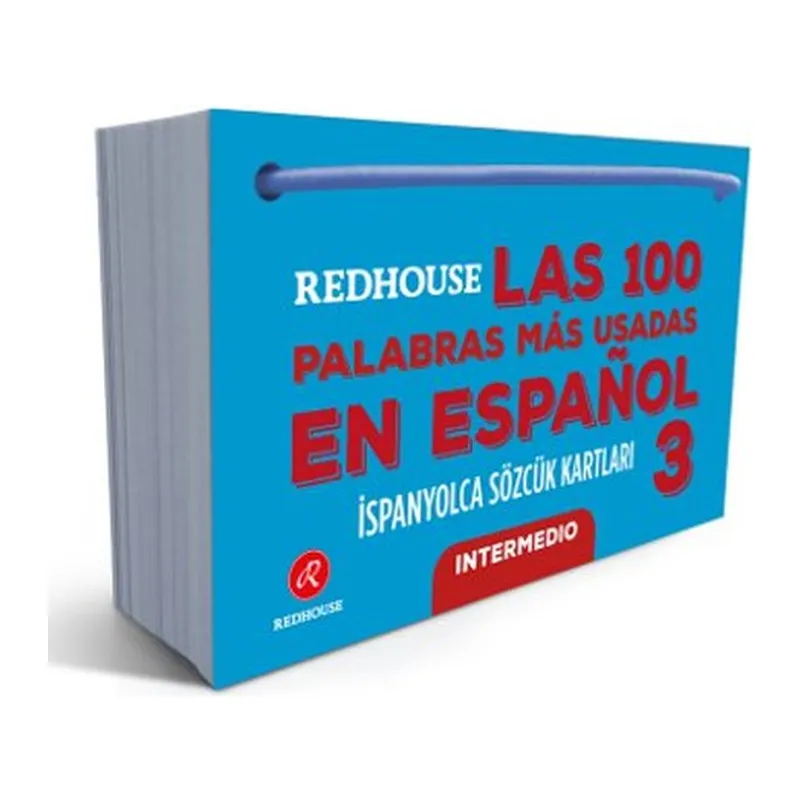 Redhouse Las 100 bras Mas Usadas En Espanol - İspanyolca Sözcük Kartları 3
