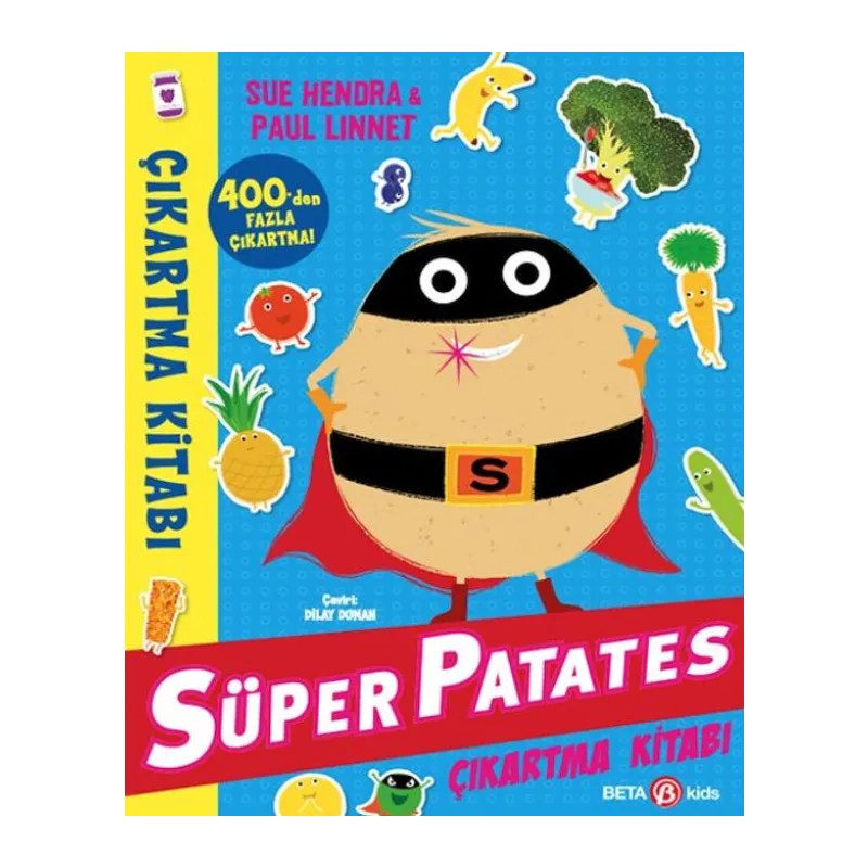 Süper Patates Çıkartma Kitabı