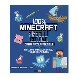 %100 Minecraft Pikselli Boyama - Daha Fazla Piksel