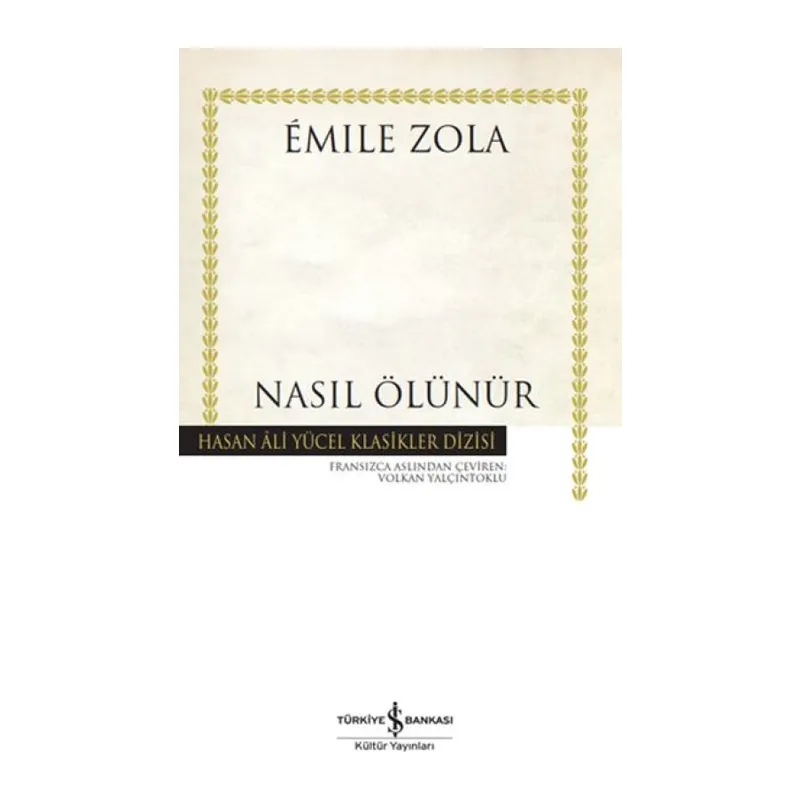 Nasıl Ölünür - Hasan Ali Yücel Klasikleri