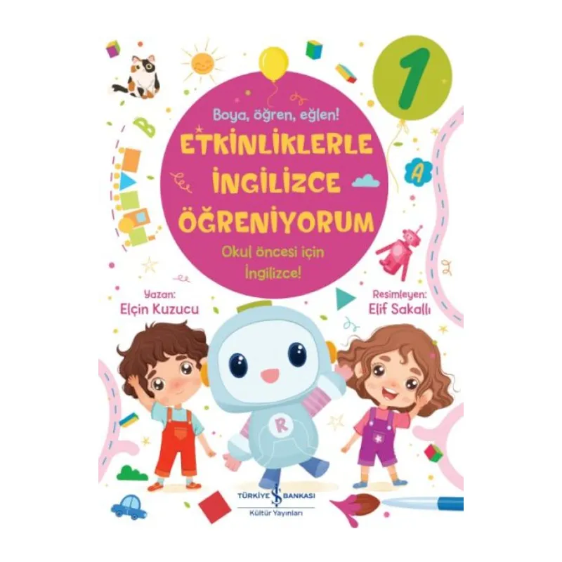 Etkinliklerle İngilizce Öğreniyorum – 1