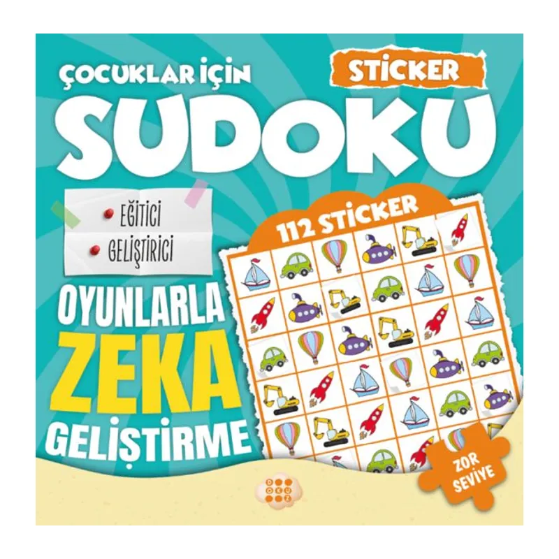 Çuklar için Sudoku - li Zor Seviye 1