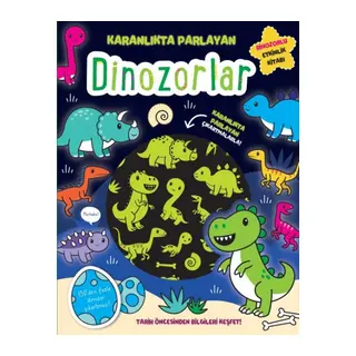 Karanlıkta Parlayan lar - Dinozorlar (Parlayan Çıkartmalar)