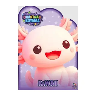 Kawaii Zamanı - Çıkartmalı Boyama Kitabı