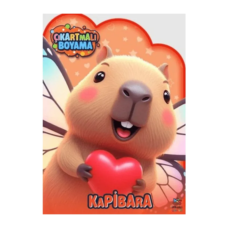 Kapibara Zamanı - Çıkartmalı Boyama Kitabı