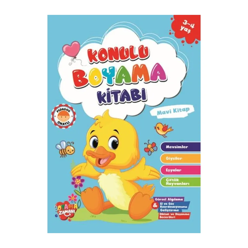 Konulu Boyama - Mi (3-4 Yaş)