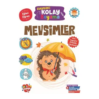 Etkinlikli Kolay Boyama -Mevsimler