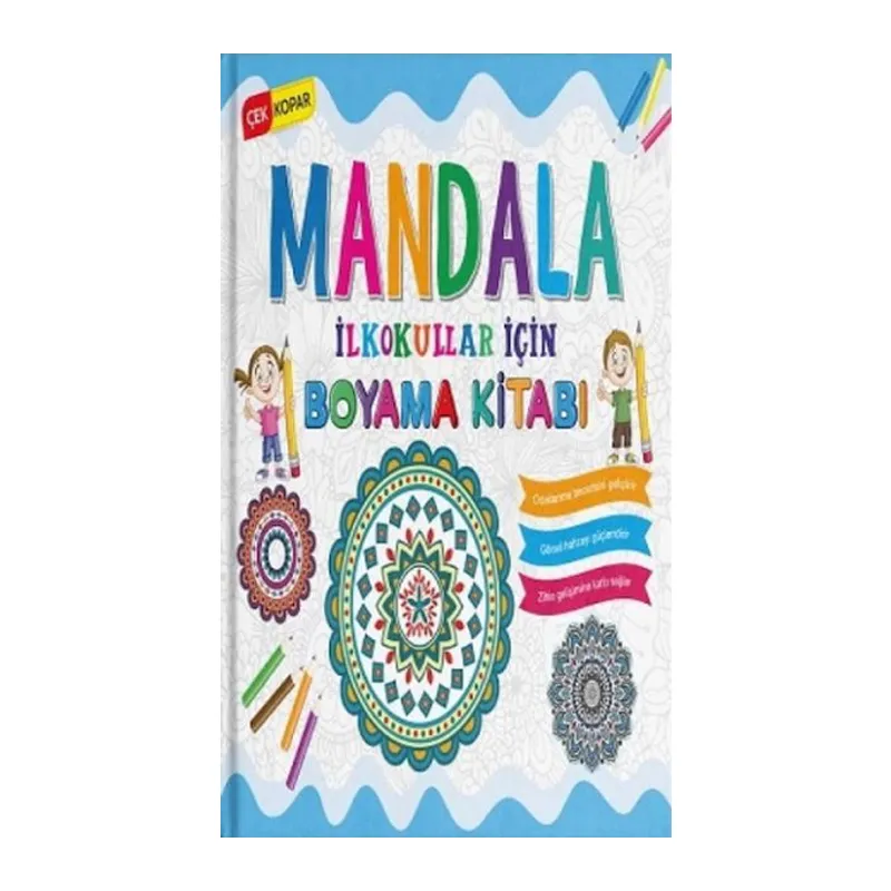 İlkokullar İçin Mandala Boyama Kitabı