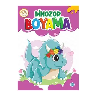Neşeli Dinozor Boyama