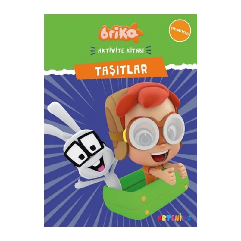 Briko Taşıtlar - Çıkartmalı Aktivite Kitabı Serisi