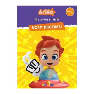 Briko Uzay Macerası - Çıkartmalı Aktivite Kitabı Serisi