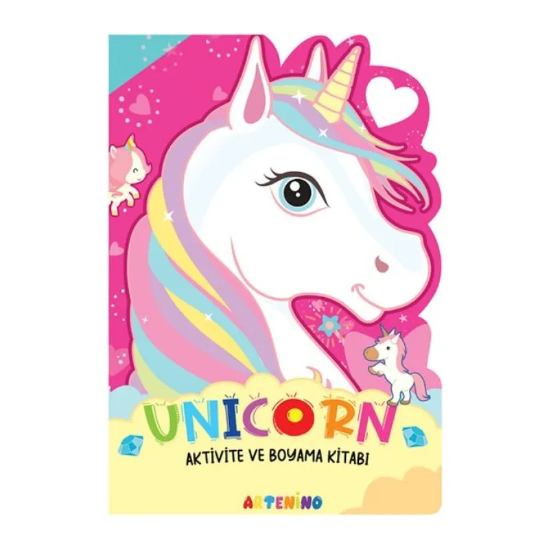 Unicorn - Aktivite ve Boyama Kitabı Serisi