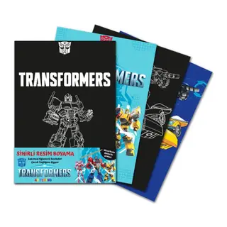 Transformers Sihirli Boyama – Ahşap m li