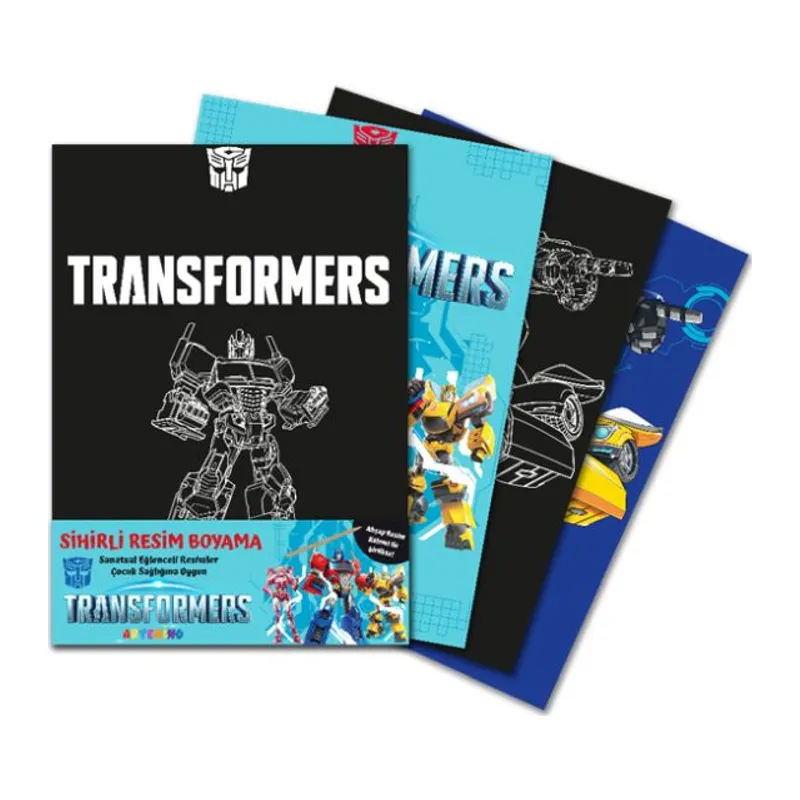 Transformers Sihirli Boyama – Ahşap m li