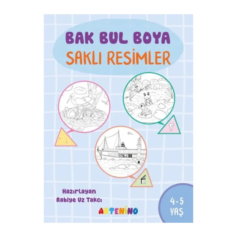 Bak Bul Boya – Saklı ler 4-5 Yaş