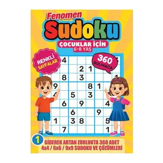 Fenomen Çuklar İçin Sudoku 6-8 Yaş
