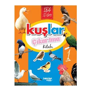 Kuşlar Çıkartma Kitabı - 1