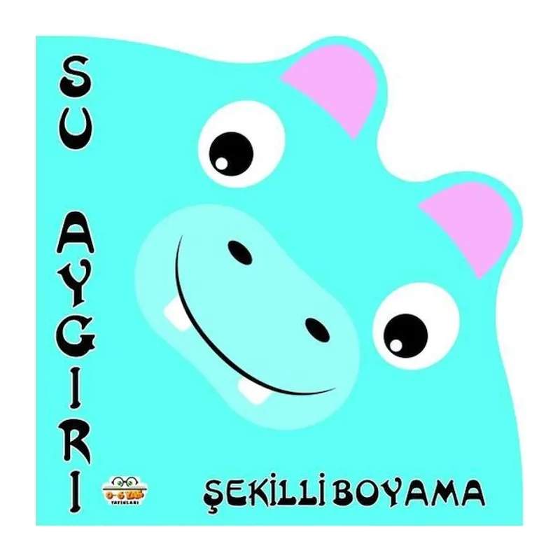 Şekilli Boyama Su Aygırı