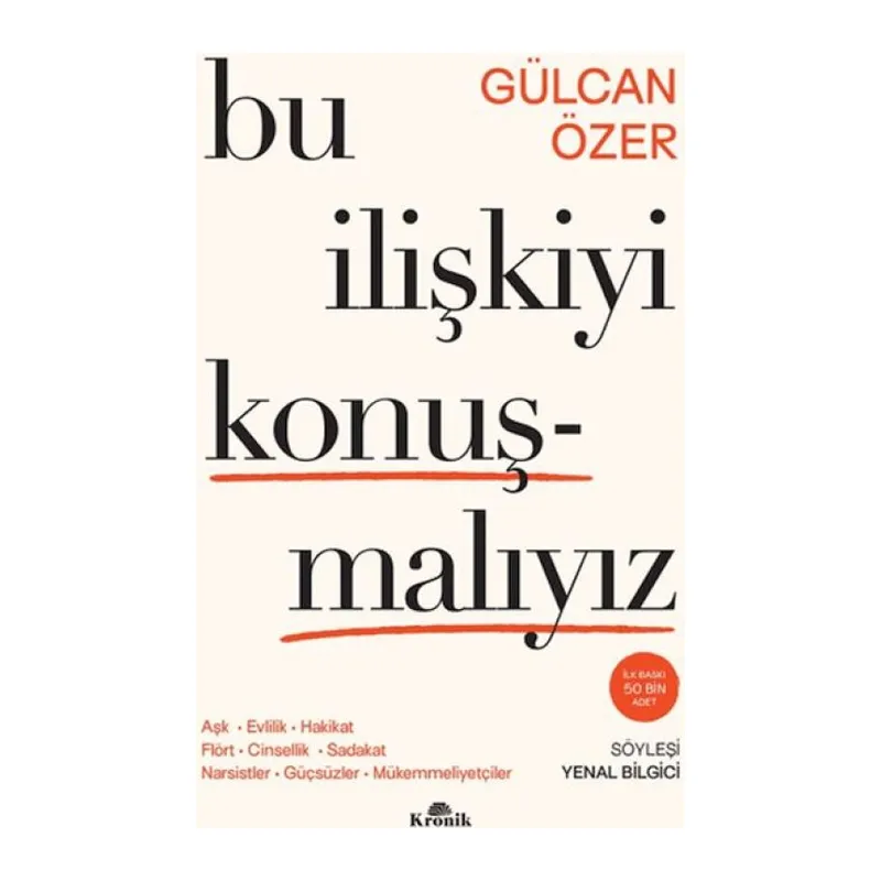 Bu İlişkiyi Konuşmalıyız
