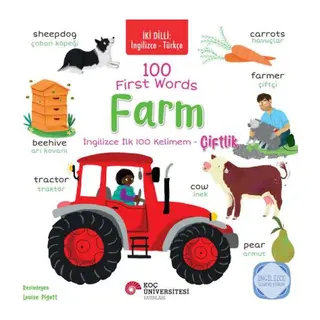 İki Dilli: İngilizce-Türkçe 100 Fırst Words – Farm