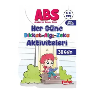ABS 5-6 Yaş Her Güne Dikkat-Aı-Zeka Aktiviteleri 30 Gün