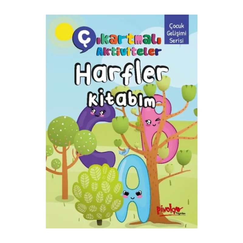 Çıkartmalı Aktiviteler Harfler Kitabım