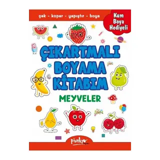 Çıkartmalı Boyama Meyveler
