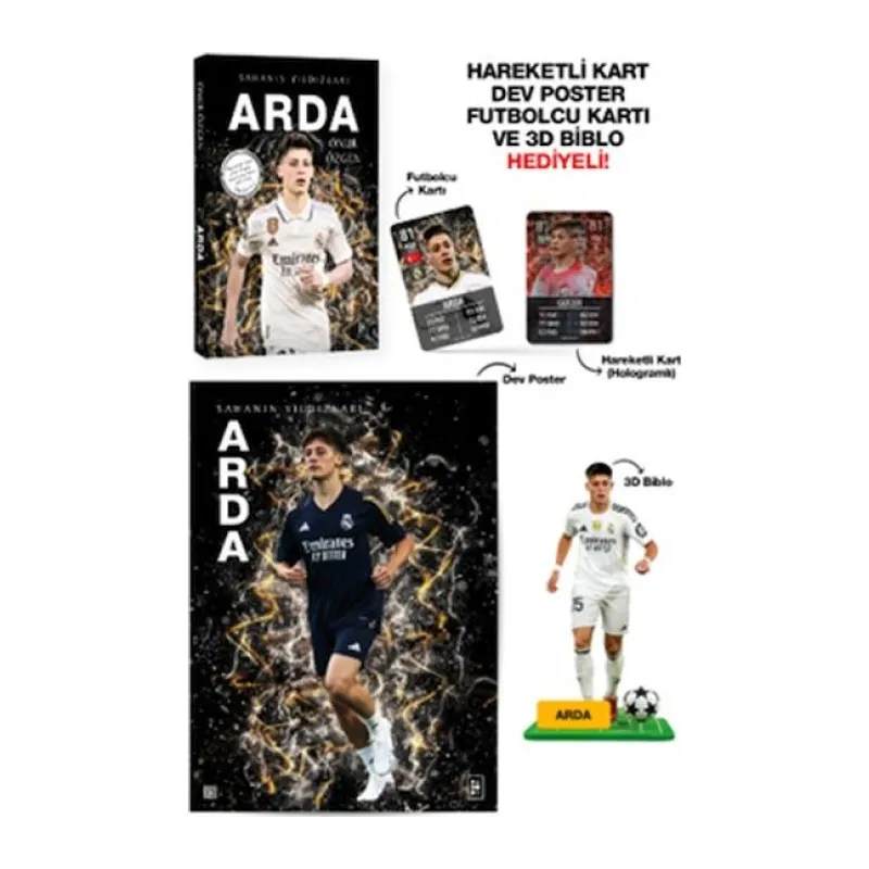Arda - Sahanın Yıldızları - 3D Biblo li!