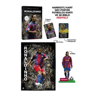 Ronaldinho - Sahanın Yıldızları - 3D Biblo li!