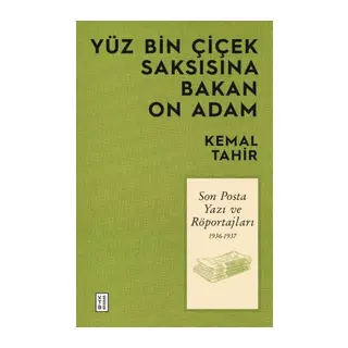 Yüz Bin Çiçek Saksısına Bakan On Adam