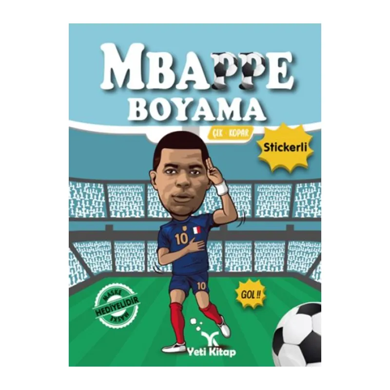Mbappe Boyama Kitabı