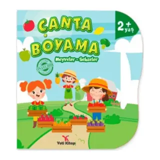 Çanta Boyama: Meyveler, Sebzeler