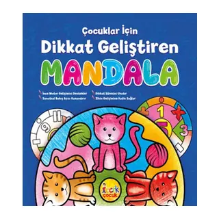 Çuklar İçin Dikkat Geliştiren Mandala