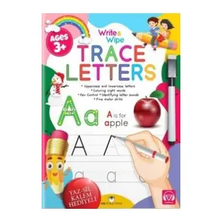Write and Wipe Trace Letters
